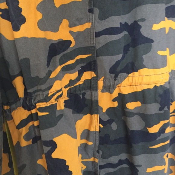 Fashion Nova Camo Trench Jacket - Picture 7 of 8